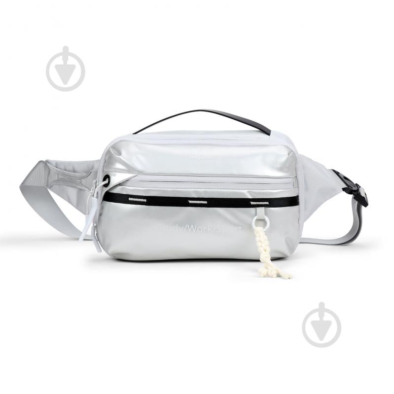 Сумка-рюкзак Bagland City Flowen Light Grey - фото 1