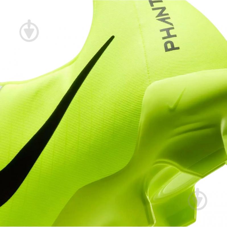 Бутсы Nike Phantom Gx II Academy Fg/Mg FD6723-003 р.46 серый с зеленым - фото 4