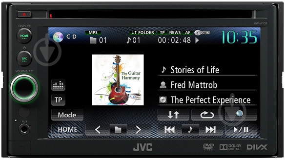 Автомагнитола JVC KW-AV51EE - фото 1 Автомагнитола JVC KW-AV51EE - фото 1