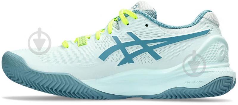 Кросівки жіночі Asics GEL-RESOLUTION 9 CLAY 1042A224-400 р.35,5 блакитні - фото 1