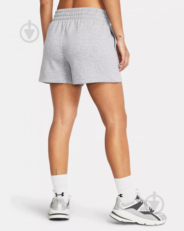 Шорты Under Armour RIVAL FLEECE SHORT 1382723-011 р. XS серый - фото 2