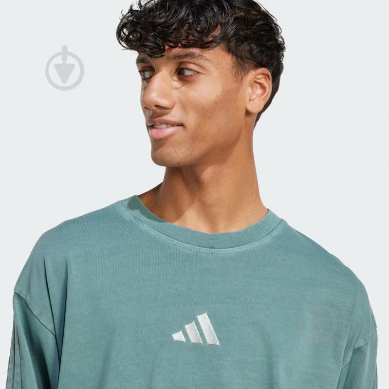 Футболка Adidas M A SZN W T JN0610 р.XL зеленый - фото 4