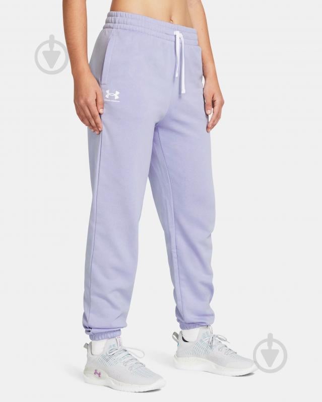 Штани Under Armour UA RIVAL TERRY JOGGER 1382735-539 р. XL блакитний - фото 1