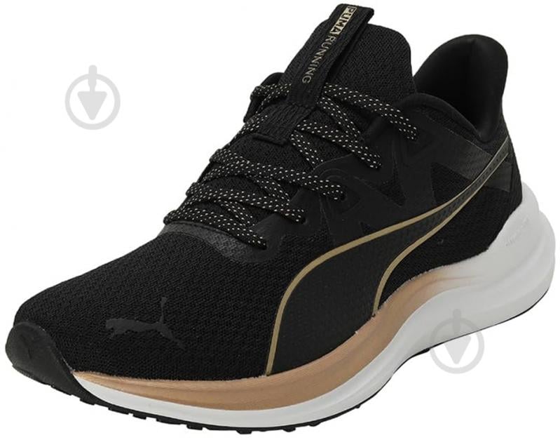 Кроссовки мужские демисезонные Puma REFLECT LITE MOLTEN METAL 37907001 р.36 черные - фото 3