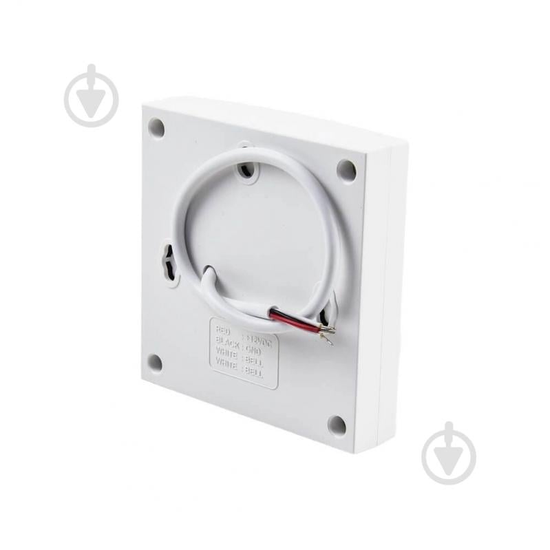 Звонок дверной Atis ADB-10 белый 302354 - фото 3