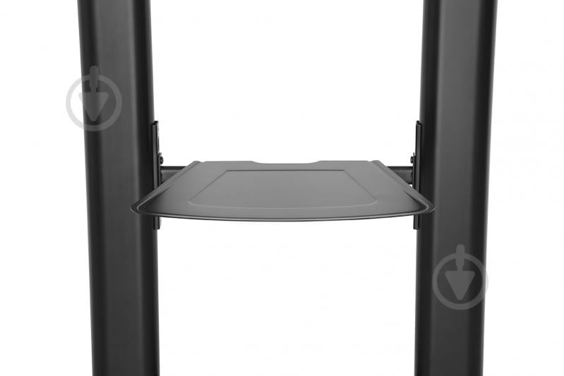 Мобильная подставка Gembird TVS-100T-02 с регулировкой высоты и колесиками наклонные 60"-100" черный - фото 6 Мобильная подставка Gembird TVS-100T-02 с регулировкой высоты и колесиками наклонные 60"-100" черный - фото 6