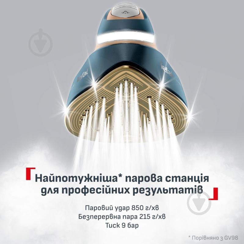 Утюг с парогенератором Tefal Pro Express Vision Max GV9920E0 GV9920E0 - фото 2 Утюг с парогенератором Tefal Pro Express Vision Max GV9920E0 GV9920E0 - фото 2