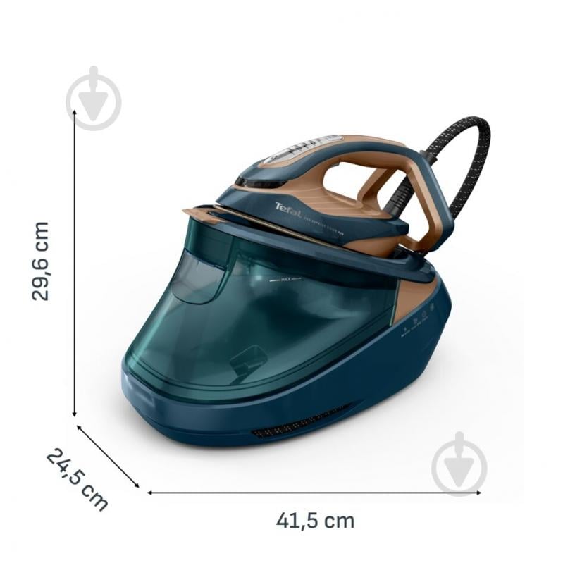 Утюг с парогенератором Tefal Pro Express Vision Max GV9920E0 GV9920E0 - фото 7 Утюг с парогенератором Tefal Pro Express Vision Max GV9920E0 GV9920E0 - фото 7