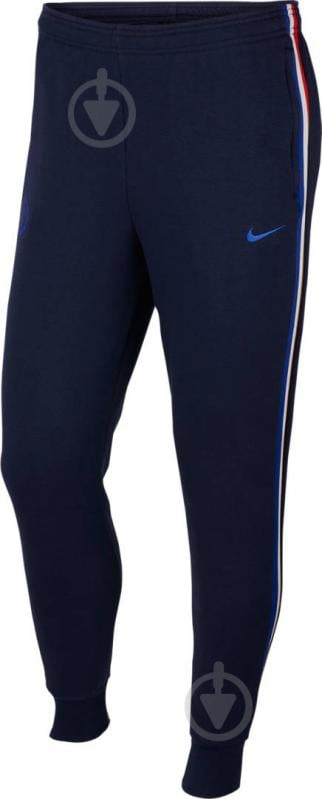 Брюки Nike CFC M NK GFA FLC PANT KZ AT4446-451 р. XL темно-синий - фото 1