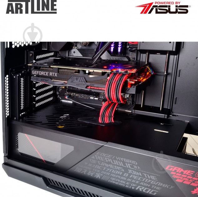 Компьютер персональный Artline Gaming STRIX (STRIXv31) black - фото 9