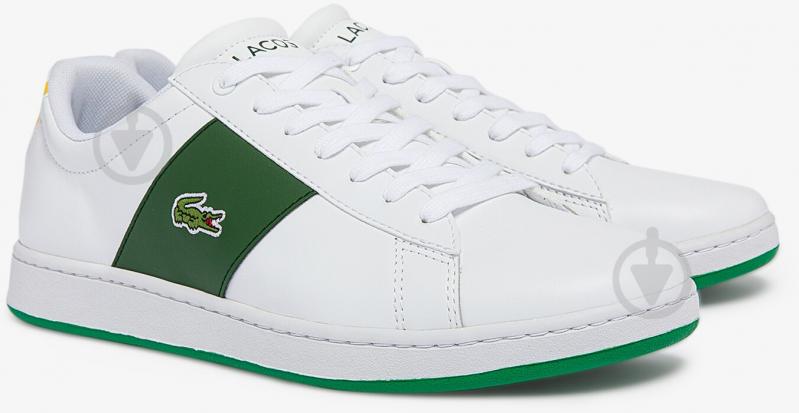 Кроссовки мужские демисезонные Lacoste Sport 743SMA0053082 р.46 белые - фото 2