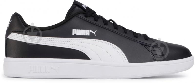 Кросівки чоловічі демісезонні Puma Puma Smash v2 L 36521504 р.43 чорно-білі - фото 1