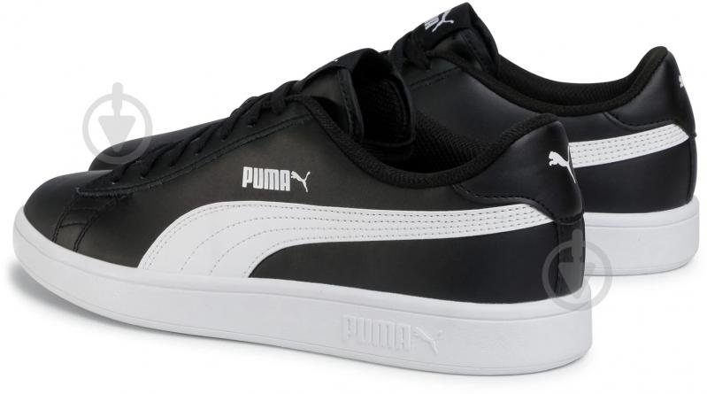 Кросівки чоловічі демісезонні Puma Puma Smash v2 L 36521504 р.43 чорно-білі - фото 3