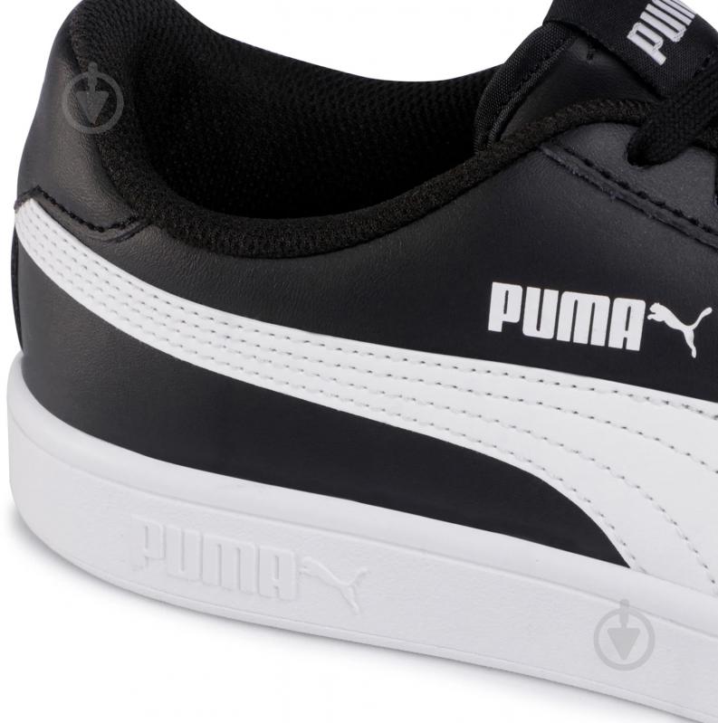 Кросівки чоловічі демісезонні Puma Puma Smash v2 L 36521504 р.43 чорно-білі - фото 5