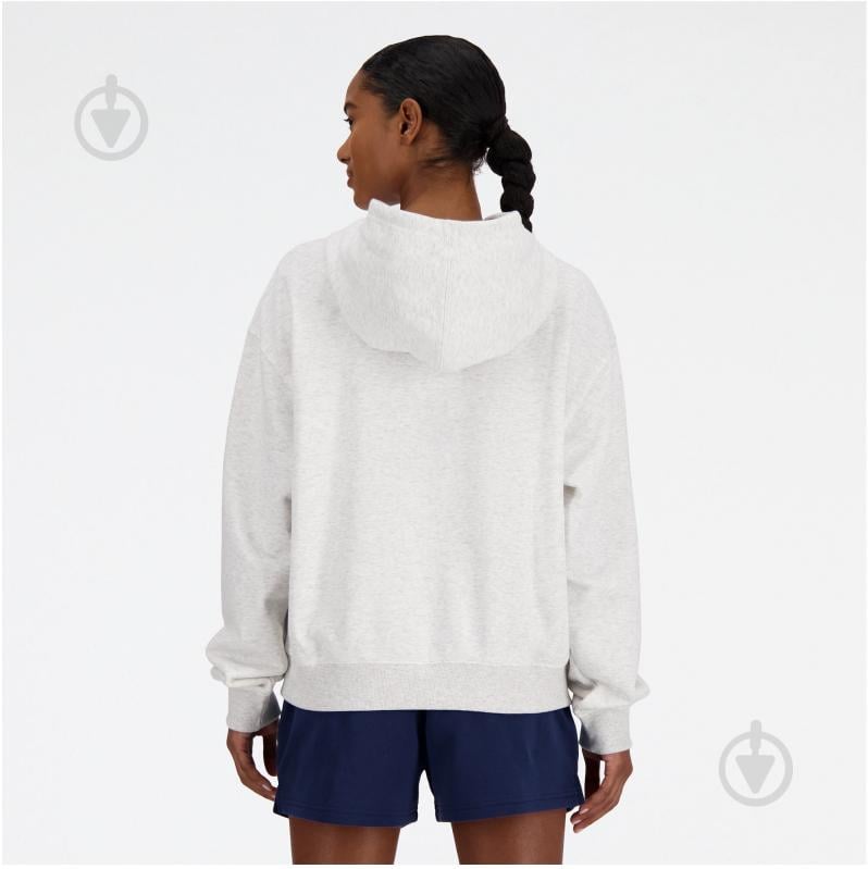 Джемпер New Balance Small Logo WT41507AHH р.L серый - фото 2 Джемпер New Balance Small Logo WT41507AHH р.L серый - фото 2