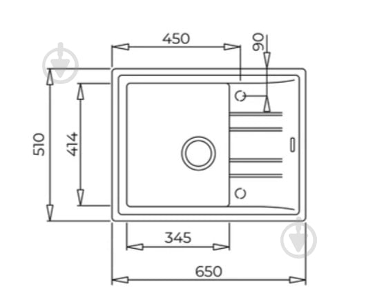 Мойка для кухни Teka STONE 45 B-TG 1B 1D серый металлик - фото 2 Мойка для кухни Teka STONE 45 B-TG 1B 1D серый металлик - фото 2