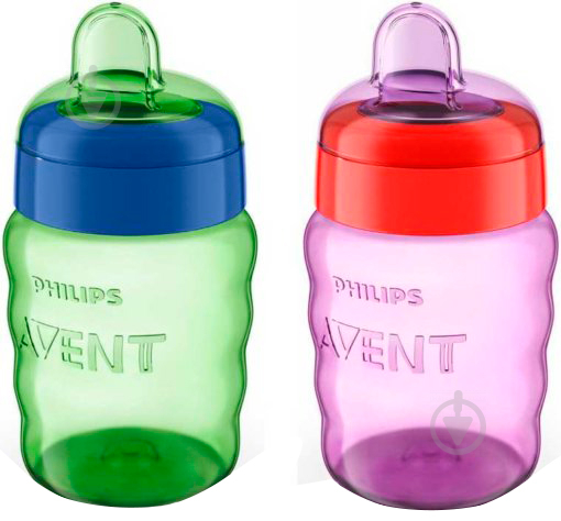 Поильник Philips Avent с мягким носиком 260 мл. 9 мес+ SCF553/00 в ассортименте - фото 2