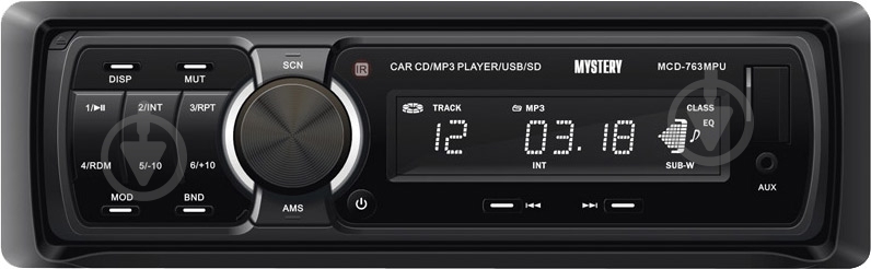 Автомагнитола Mystery MCD-763MPU - фото 1