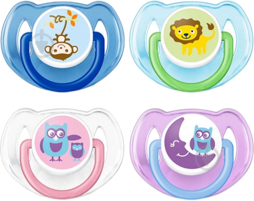 Пустышка ортодонтическая Philips Avent 6-12 мес 2 шт SCF197/22 цвет в ассортименте - фото 1 Пустышка ортодонтическая Philips Avent 6-12 мес 2 шт SCF197/22 цвет в ассортименте - фото 1