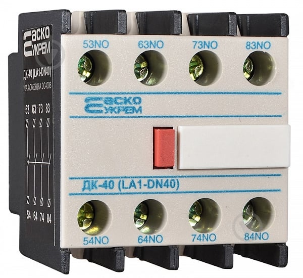 Дополнительный контакт Аско-Укрем ДК-40 (LA1-D40) A0040050014 - фото 1