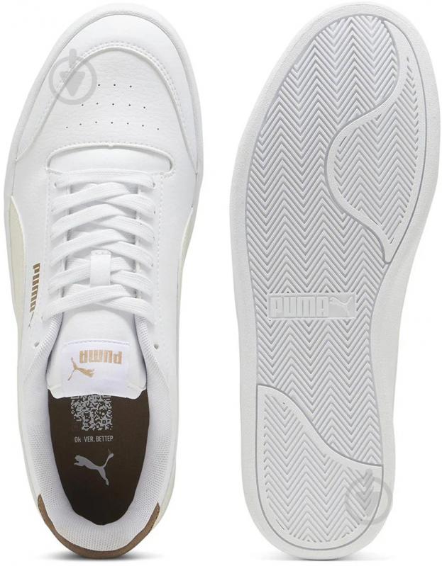 Кроссовки мужские демисезонные Puma Puma Shuffle 30966829 р.37 белые - фото 6