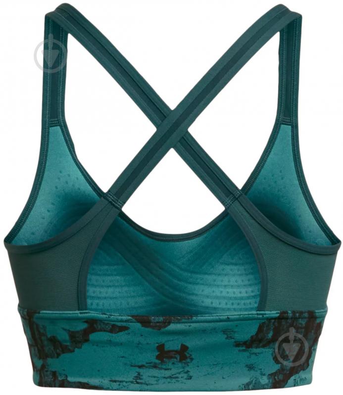 Бра Under Armour PJT RCK LG LL INFTY BRA PT 1384161-722 зеленый - фото 4