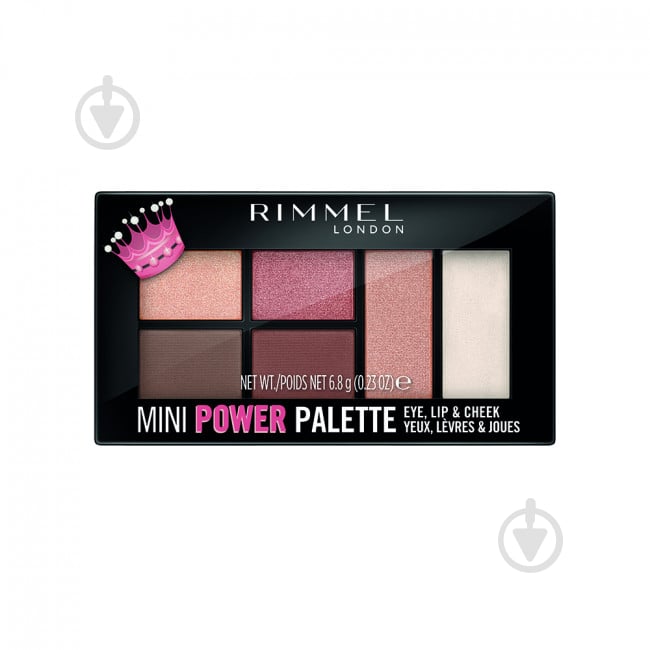 Палетка для глаз Rimmel Mini Power Palette 003 6,8 г - фото 1