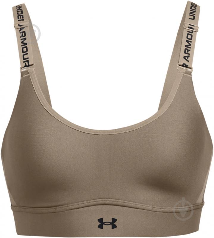 Бра Under Armour UA INFINITY MID BRA 1384123-200 р.M-A/C коричневый - фото 3