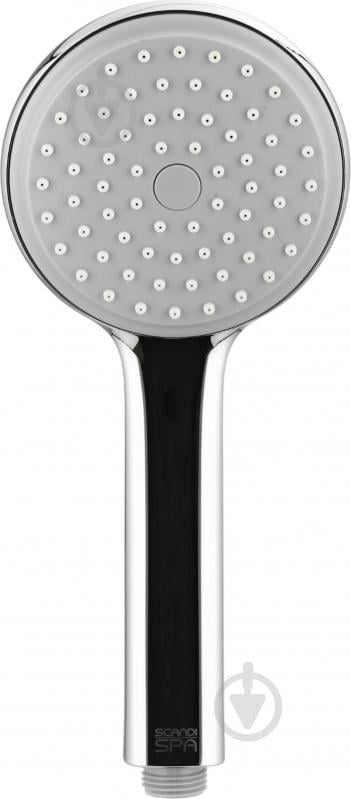 Ручной душ ScandiSPA 1 режим 105 мм (SH-H-1-105-GR-RD) - фото 2