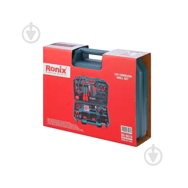 Шуруповерт акумуляторний Ronix RS-8018 RS-8018 - фото 6