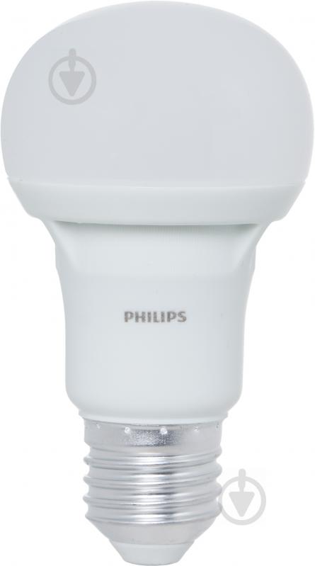 Лампа светодиодная Philips ESS LED Bulb 2 штуки в упаковке 5 Вт A60 матовая E27 230 В 3000 К 9,29001E+11 - фото 1