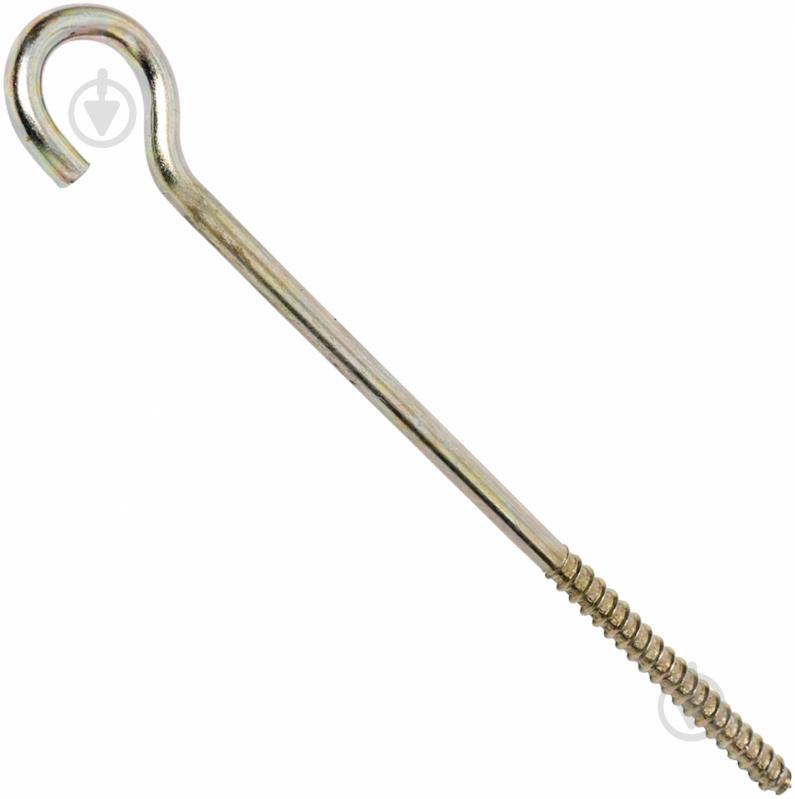 Шуруп с C-крюком 35315 ЦБ 6,8x230 мм 5 шт. белый цинк snapt - фото 1