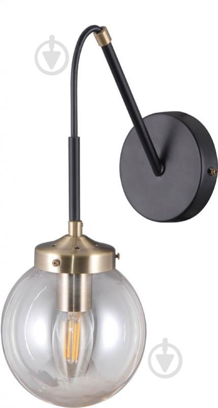 ВИТРИНА! Бра Victoria Lighting Caprice/AP1 1x5 Вт E14 бронза/черный - фото 1 ВИТРИНА! Бра Victoria Lighting Caprice/AP1 1x5 Вт E14 бронза/черный - фото 1