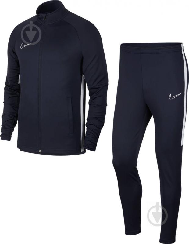 Спортивный костюм Nike M NK DRY ACDMY TRK SUIT K2 AO0053-451 р. L темно-синий - фото 1