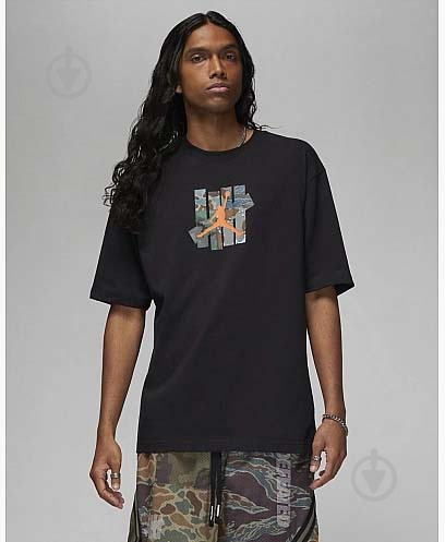 Футболка Jordan M J UNDFTD TEE DX4304-010 р.XL черный - фото 2