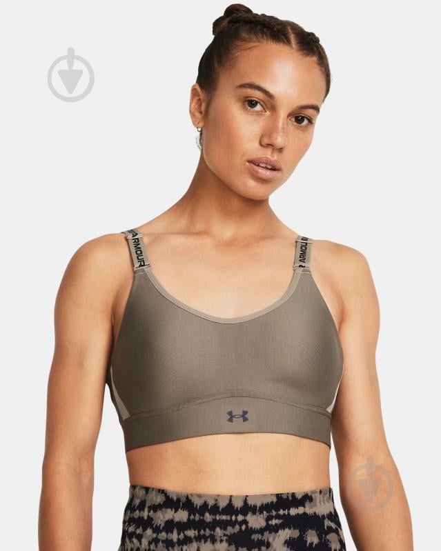 Бра Under Armour UA INFINITY MID BRA 1384123-200 р.S-A/C коричневий - фото 1