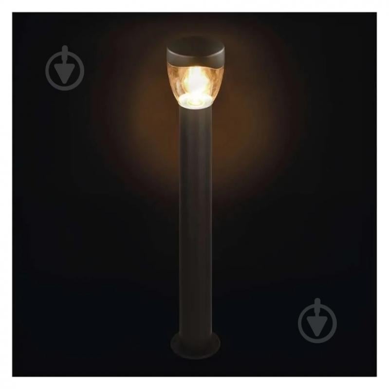 Світильник садовий Emos світлодіодний стовпчастий E27 15 Вт IP44 антрацит ZGA0C0P - фото 2