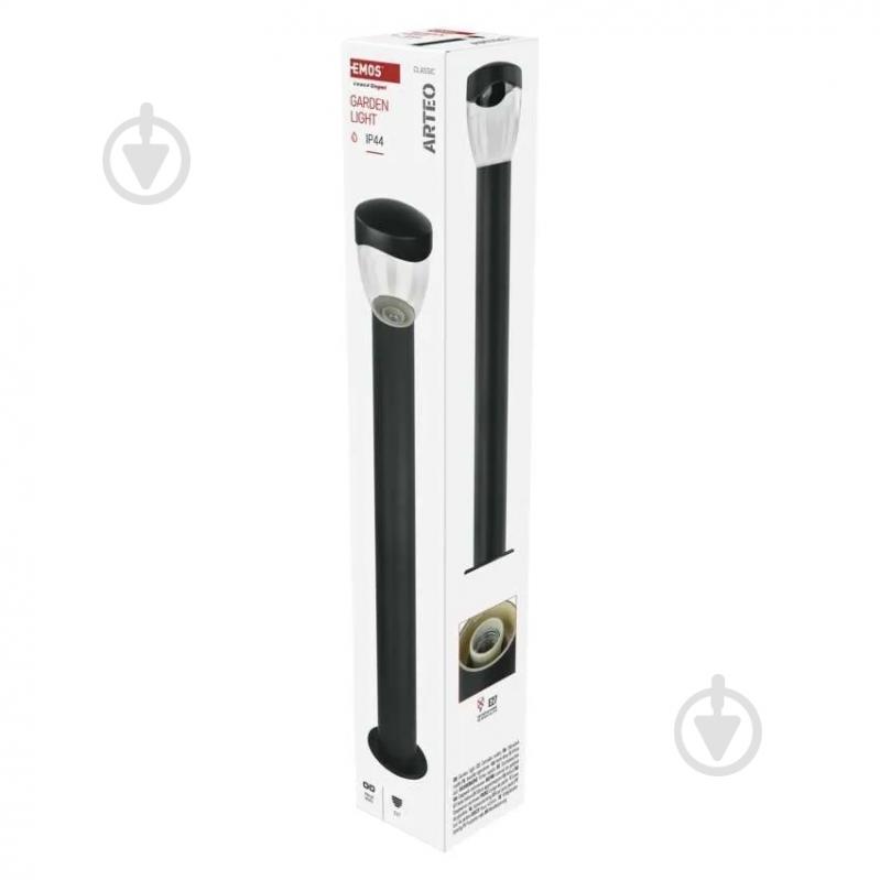 Світильник садовий Emos світлодіодний стовпчастий E27 15 Вт IP44 антрацит ZGA0C0P - фото 7