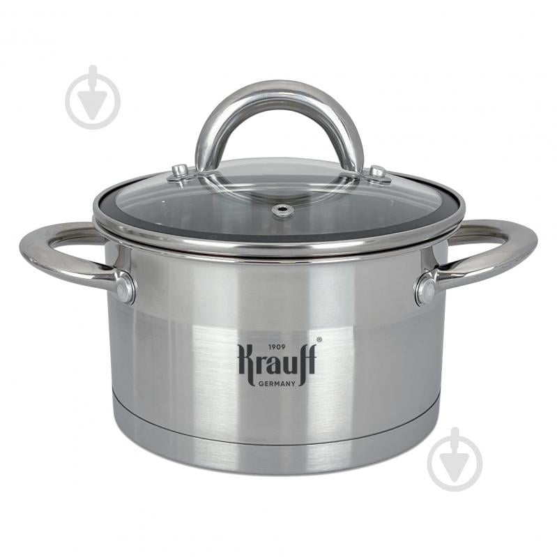 Кастрюля с крышкой Grand Chef 1,9 л 16 см 26-238-061 Krauff - фото 2