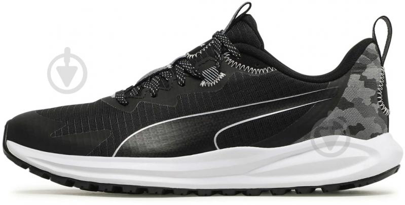 Кросівки чоловічі демісезонні Puma TWITCH RUNNER TRAIL WINTER 37708803 р.43 чорні - фото 2