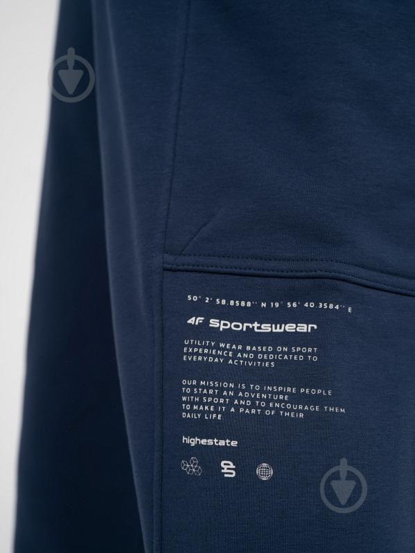 Брюки 4F 4FSS23TTROM138-31S р. S синий - фото 3