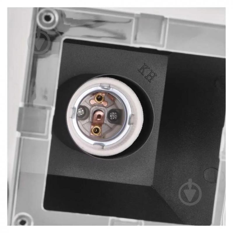 Светильник садовый Emos светодиодный настенный E27 15 Вт IP44 черный ZGB020P - фото 11 Светильник садовый Emos светодиодный настенный E27 15 Вт IP44 черный ZGB020P - фото 11