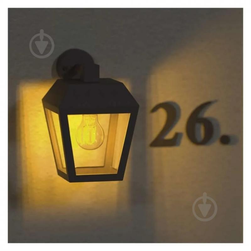 Светильник садовый Emos светодиодный настенный E27 15 Вт IP44 черный ZGB020P - фото 14 Светильник садовый Emos светодиодный настенный E27 15 Вт IP44 черный ZGB020P - фото 14