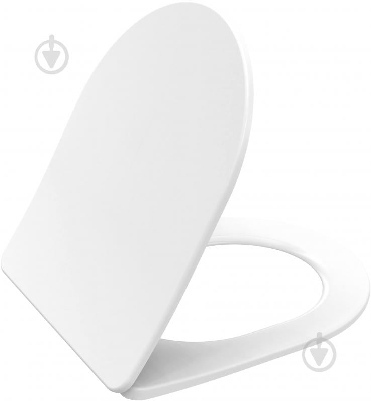 Сиденье для унитаза EGO SOFT CLOSE Quick release 42х36 см - фото 5