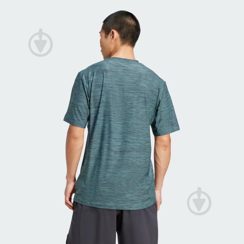 Футболка Adidas TR-ES STRETCH T KA7844 р.XL зеленый - фото 2 Футболка Adidas TR-ES STRETCH T KA7844 р.XL зеленый - фото 2