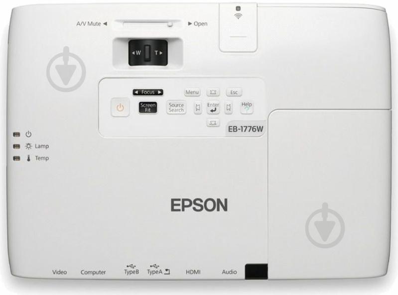 Проектор Epson EB-1776W (V11H476040) - фото 4