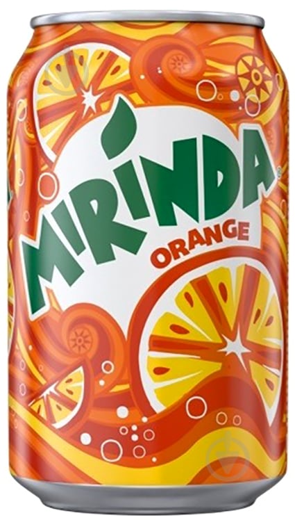 Безалкогольный напиток Mirinda Orange 0,33 л (4823063111812) - фото 1