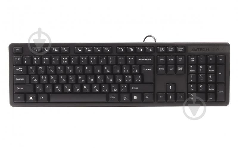 Клавиатура A4Tech (KK-3 USB (Black)) black - фото 1 Клавиатура A4Tech (KK-3 USB (Black)) black - фото 1