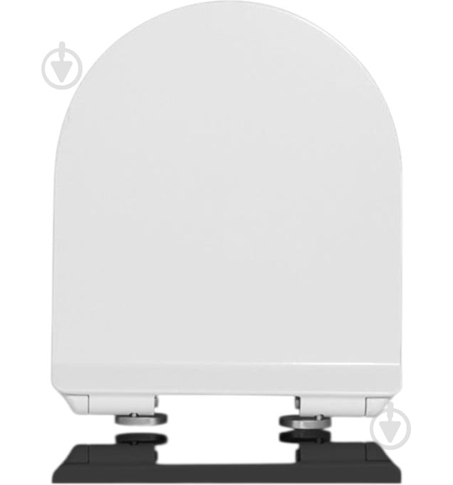 Сидіння для унітаза EGO SOFT CLOSE Quick release 41,5х36 см - фото 2