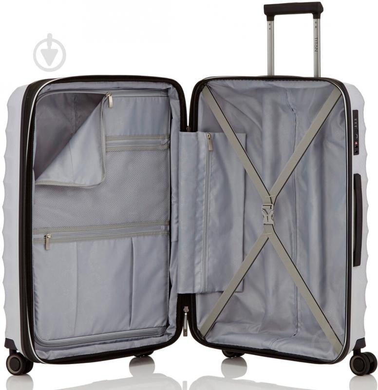 Чемодан Titan S 55 35 л белый Highlight - фото 5 Чемодан Titan S 55 35 л белый Highlight - фото 5